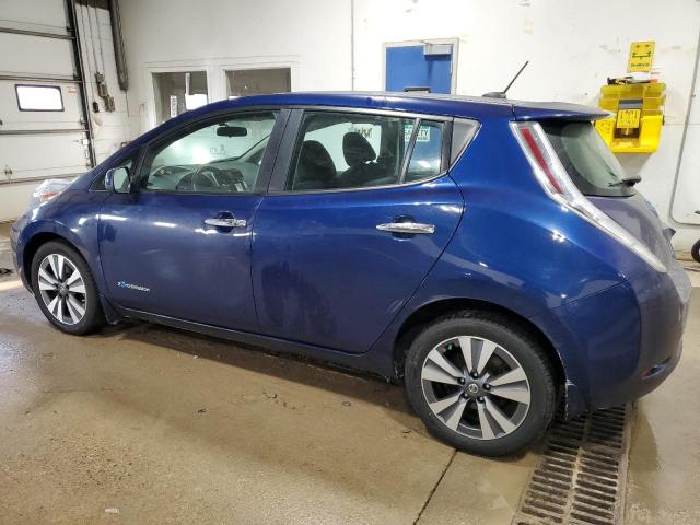  NISSAN LEAF 2017 Granatowy