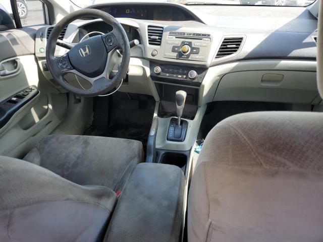  HONDA CIVIC 2012 Silver