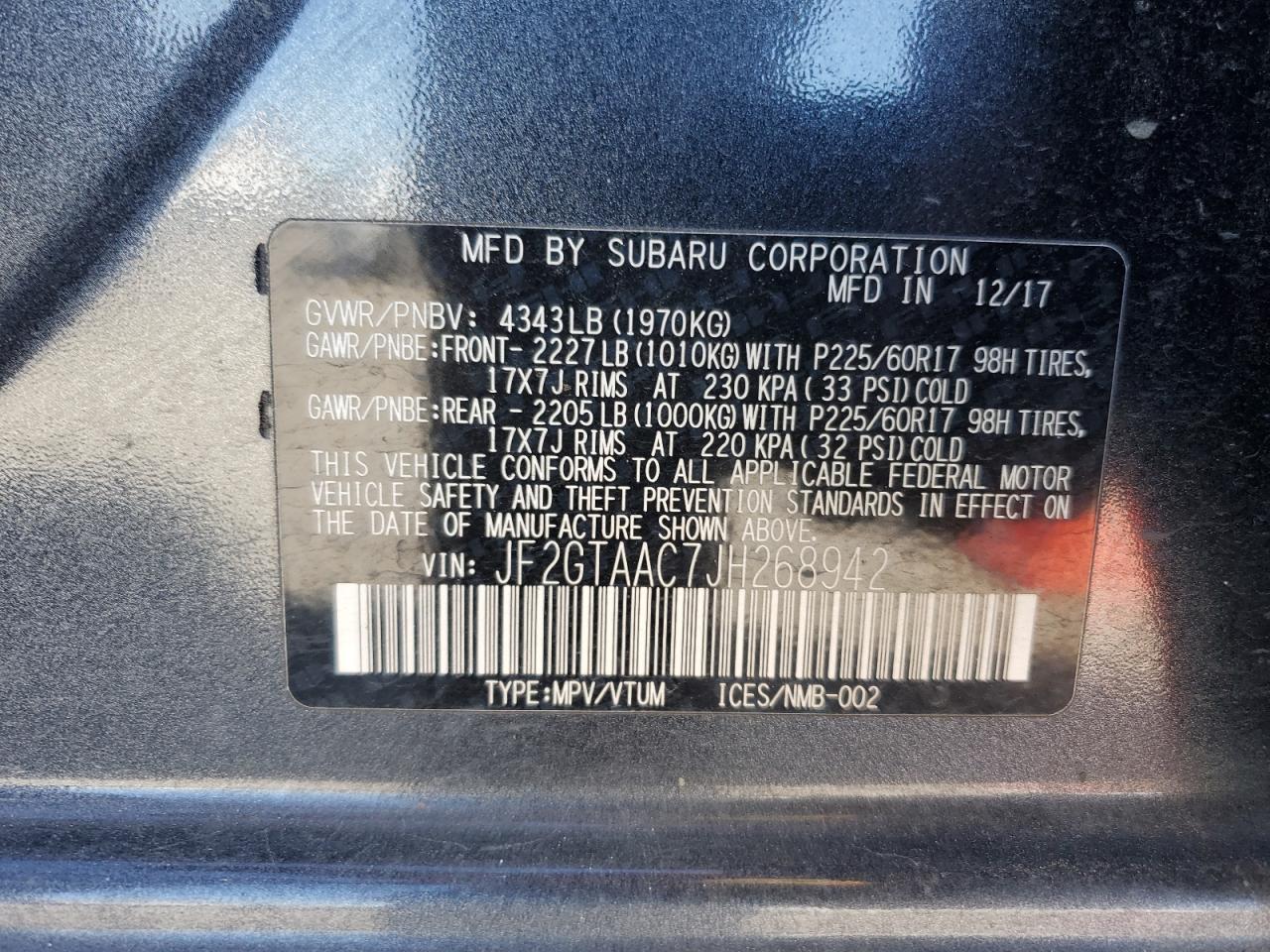 2018 Subaru XV - Image 14