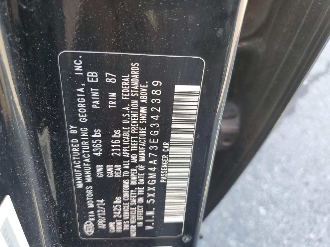 2014 Kia Optima - Image 12