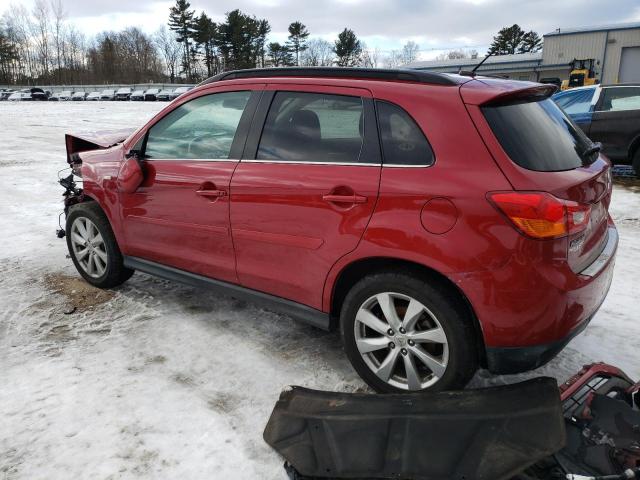 MITSUBISHI OUTLANDER 2015 Czerwony