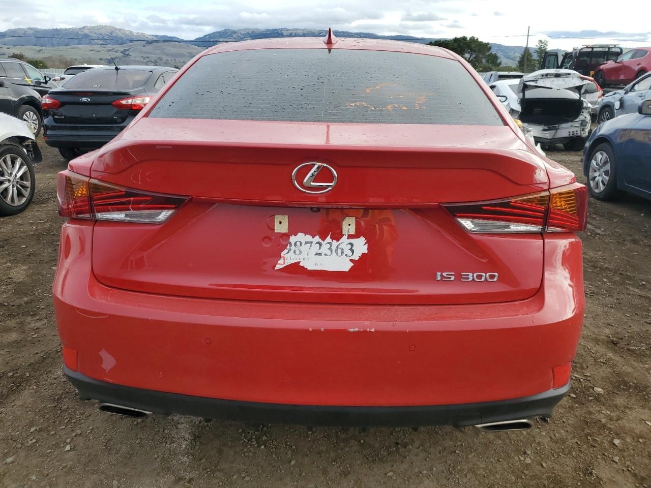 2019 Lexus Is 300 VIN: JTHBA1D25K5097014 Lot: 43835245