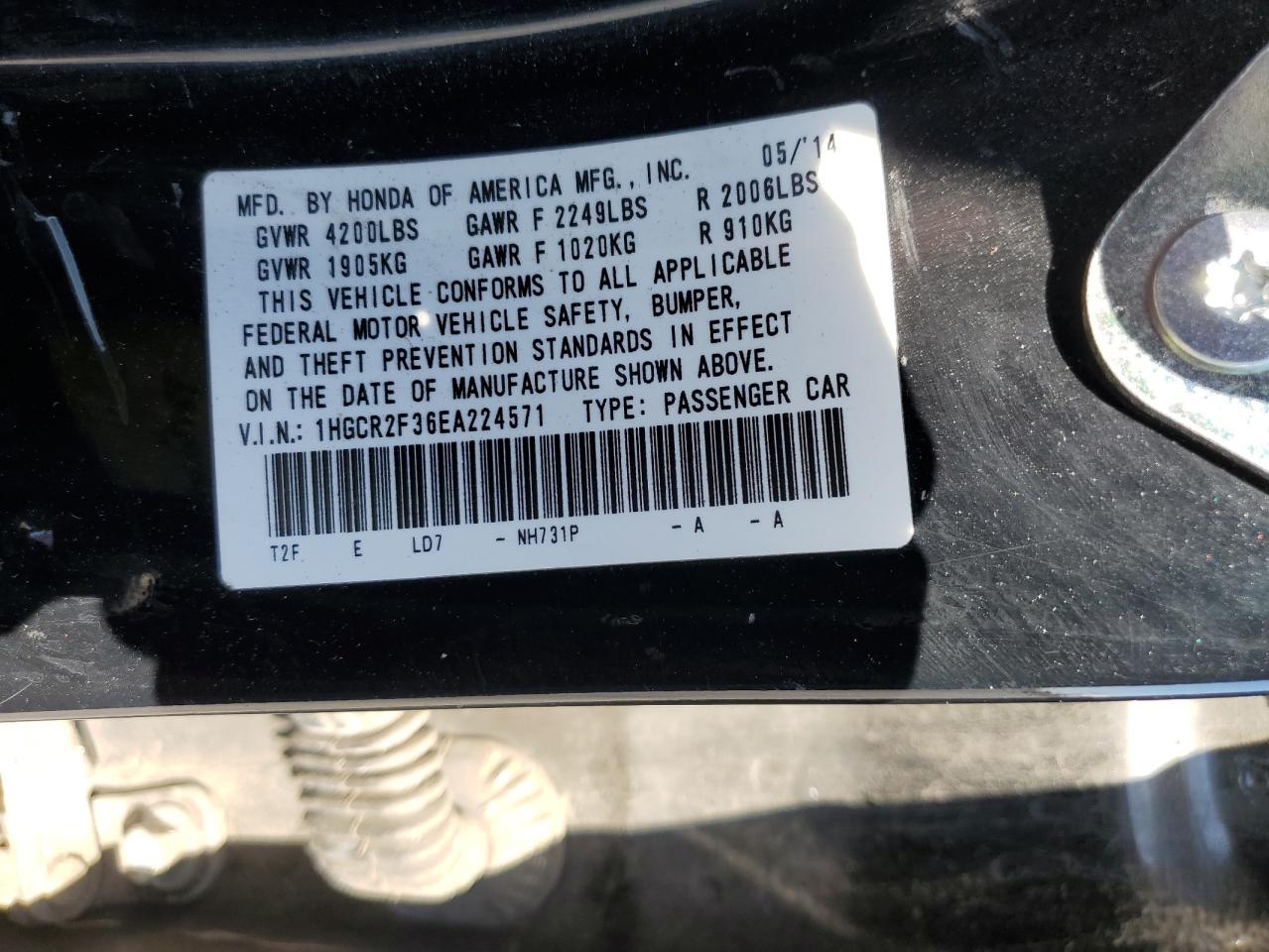 2014 Honda Accord - Image 13