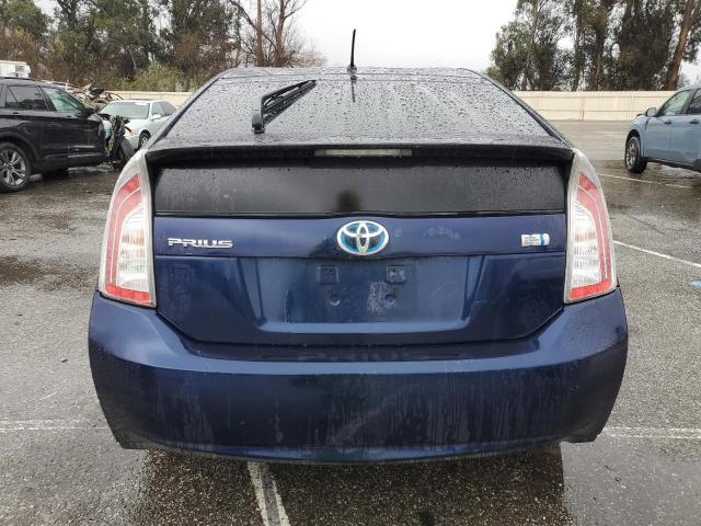  TOYOTA PRIUS 2012 Blue