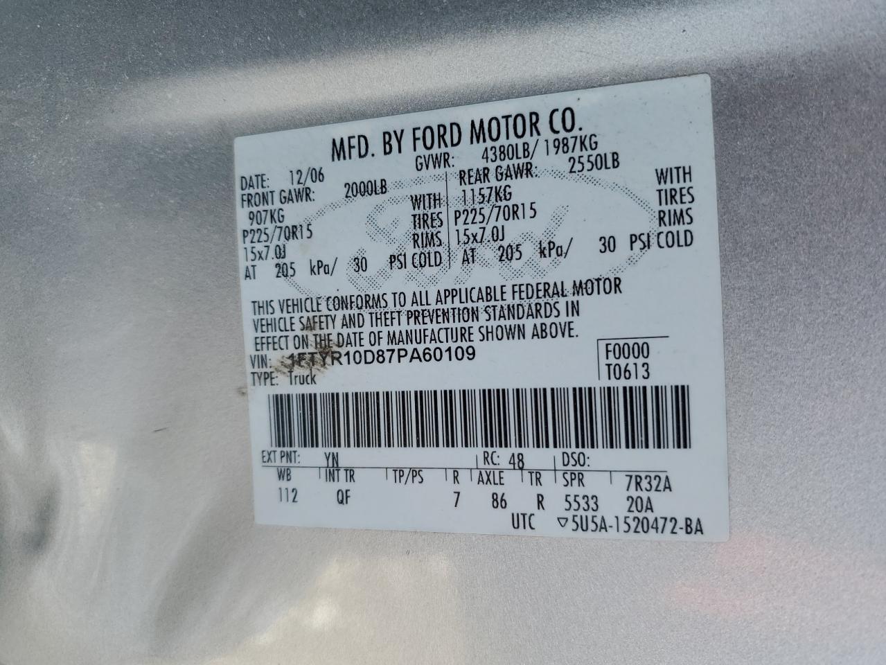 2007 Ford Ranger - Image 12