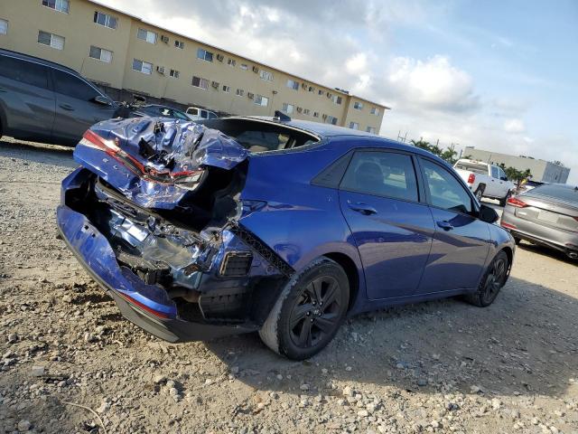  HYUNDAI ELANTRA 2021 Blue