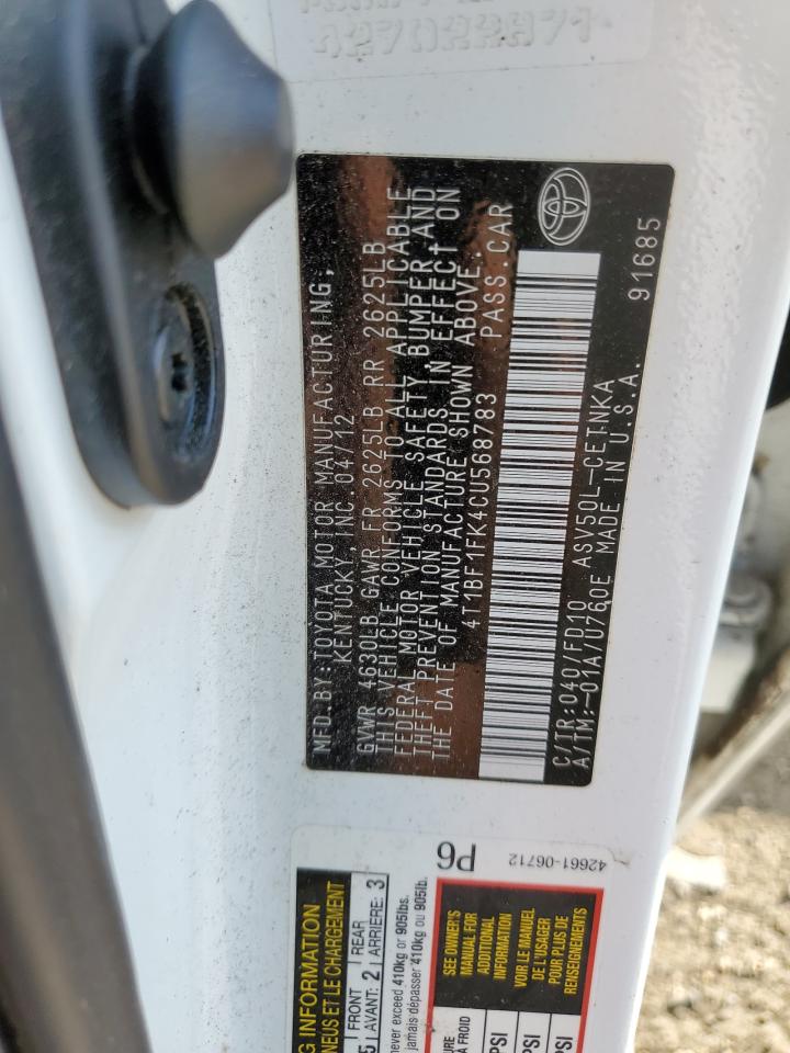 2012 Toyota Camry - Image 12