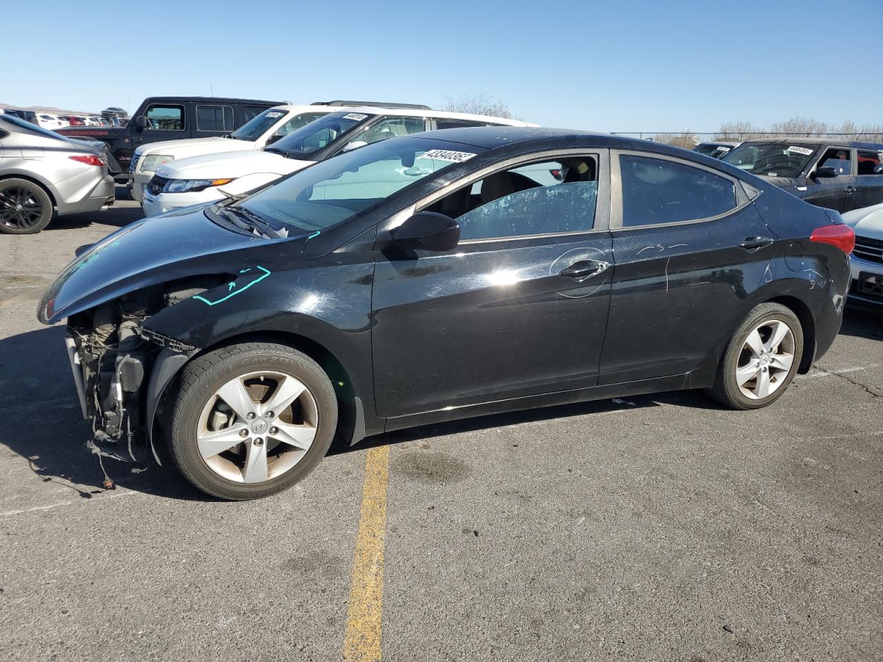 2013 Hyundai Elantra Gls for Sale in North Las Vegas, NV - Front End