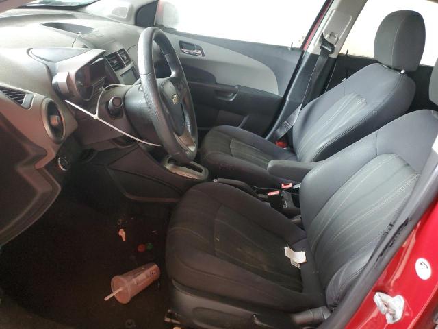 Sedans CHEVROLET SONIC 2013 Red