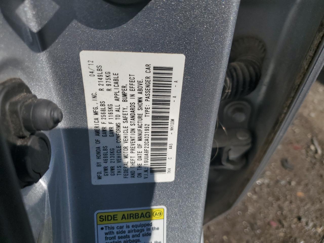 2012 Acura TL - Image 12