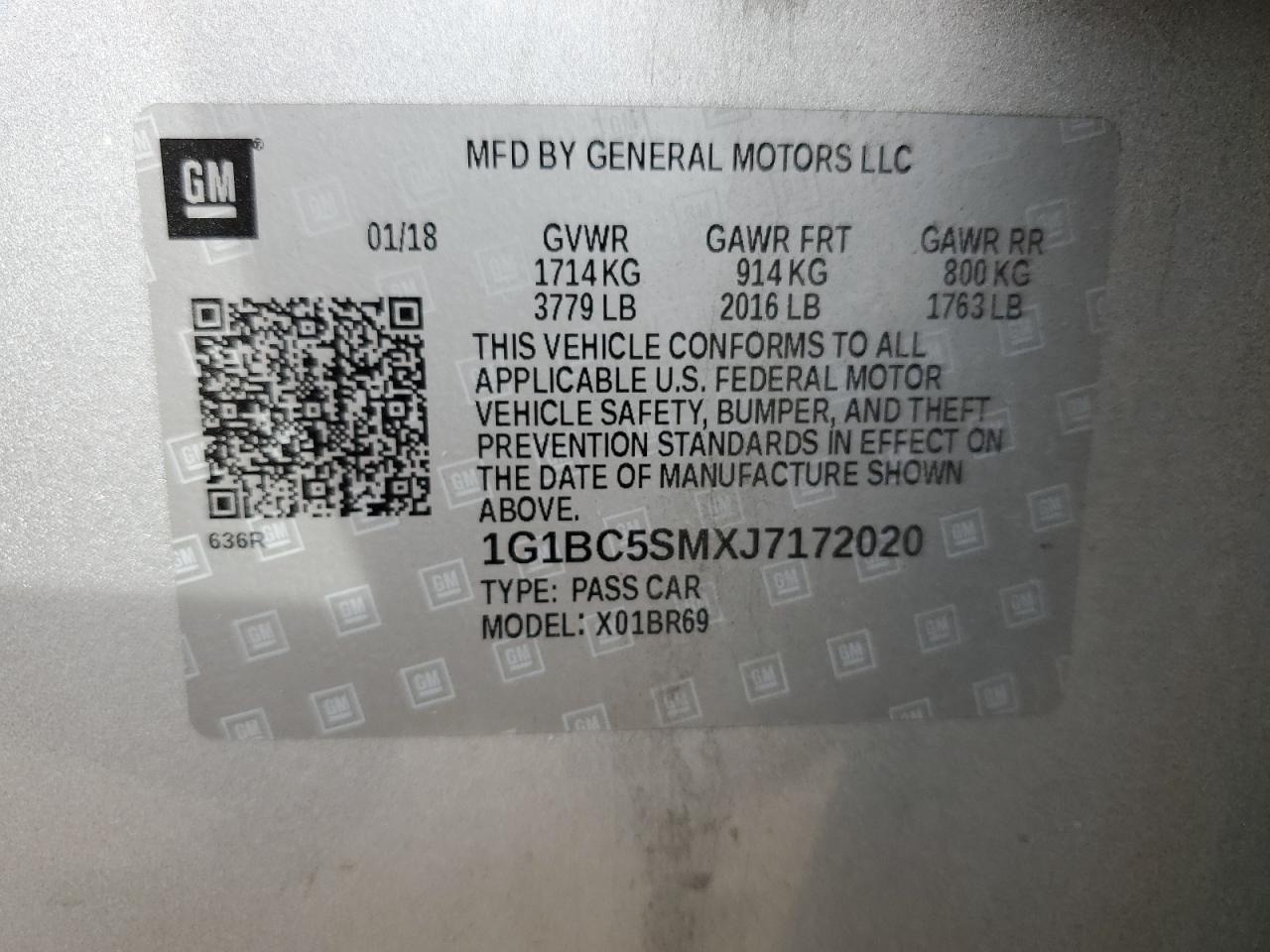 2018 Chevrolet Cruze - Image 13