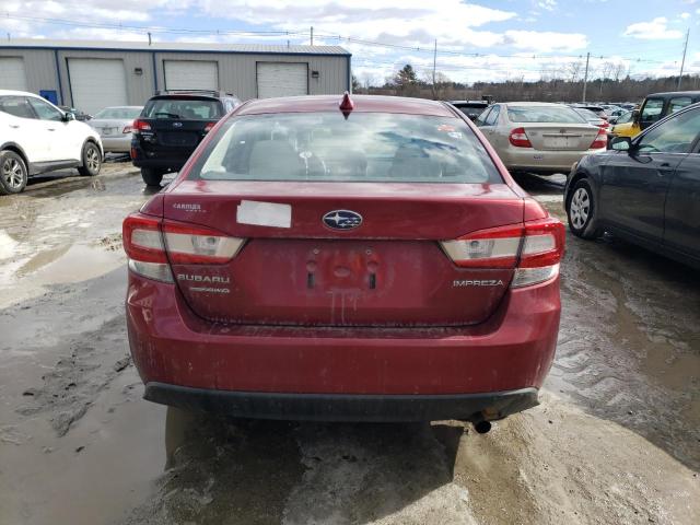  SUBARU IMPREZA 2018 Burgundy