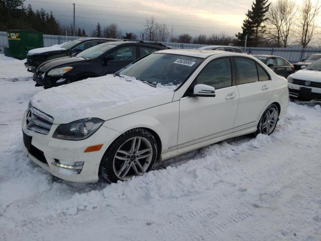 2012 MERCEDES-BENZ C 250 4MATIC for sale at Copart ON - TORONTO