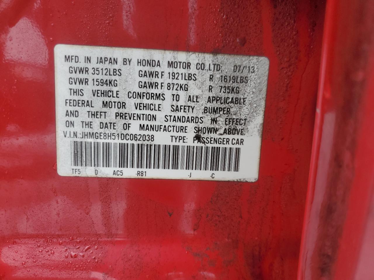 2013 Honda Fit - Image 13