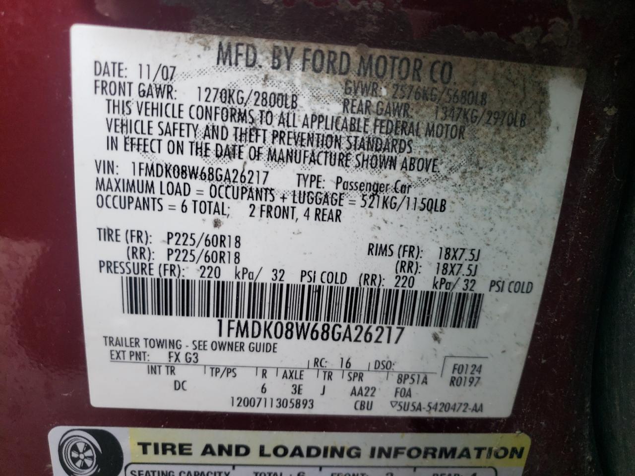 2008 Ford Taurus - Image 13