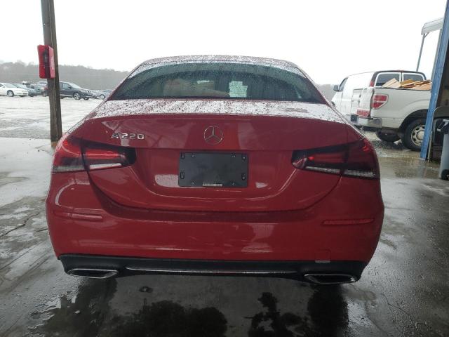  MERCEDES-BENZ A-CLASS 2019 Red