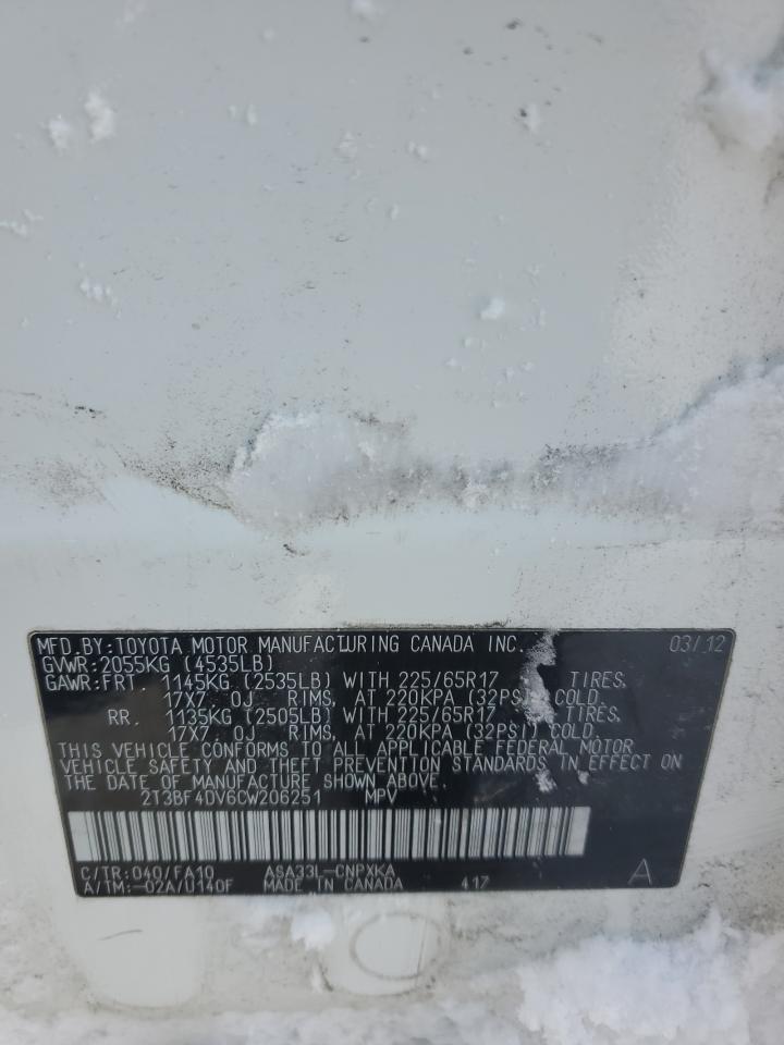 2012 Toyota RAV 4 - Image 13