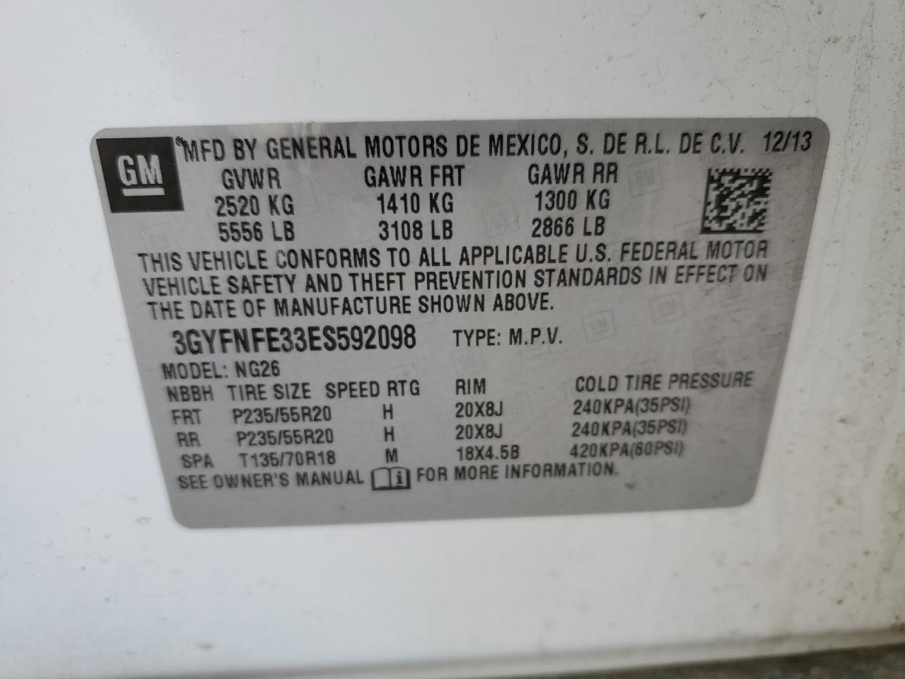 2014 Cadillac SRX - Image 15