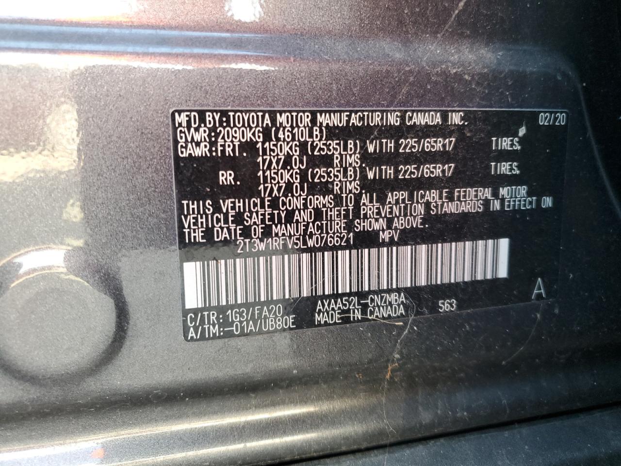 2020 Toyota RAV 4 - Image 15