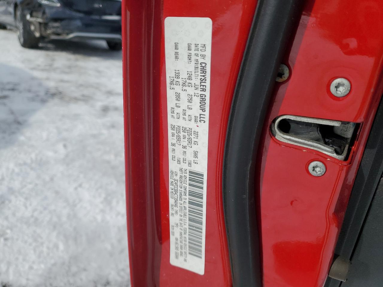 2012 Dodge Journey Sxt VIN: 3C4PDCBB4CT394046 Lot: 92321135