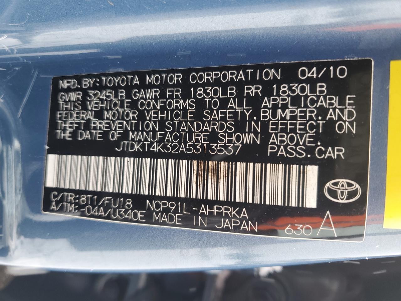 2010 Toyota Yaris - Image 14