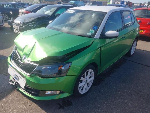 2017 SKODA FABIA COLO for sale at Copart NEWBURY