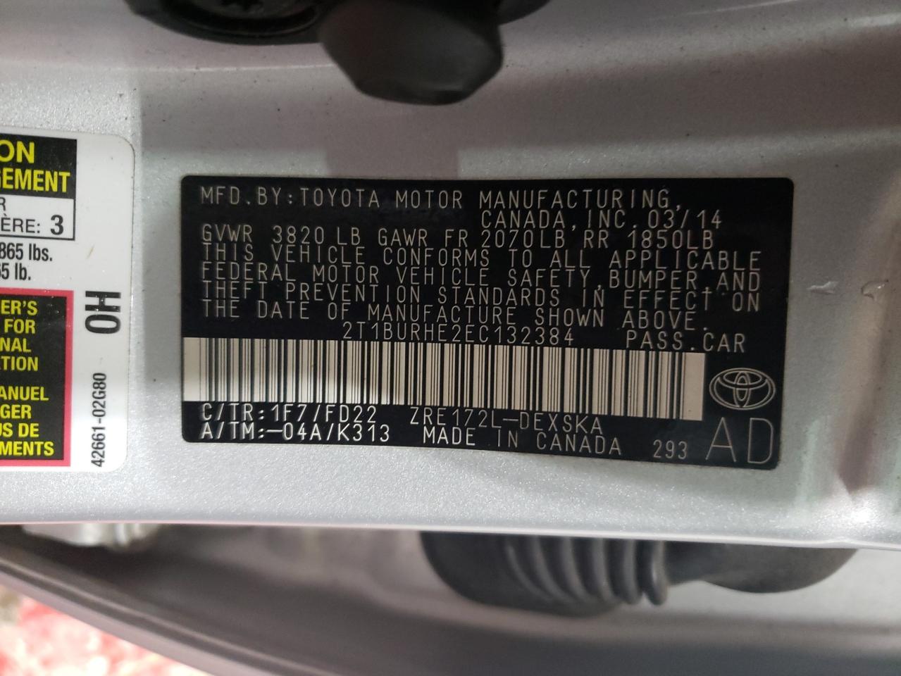 2014 Toyota Corolla - Image 15