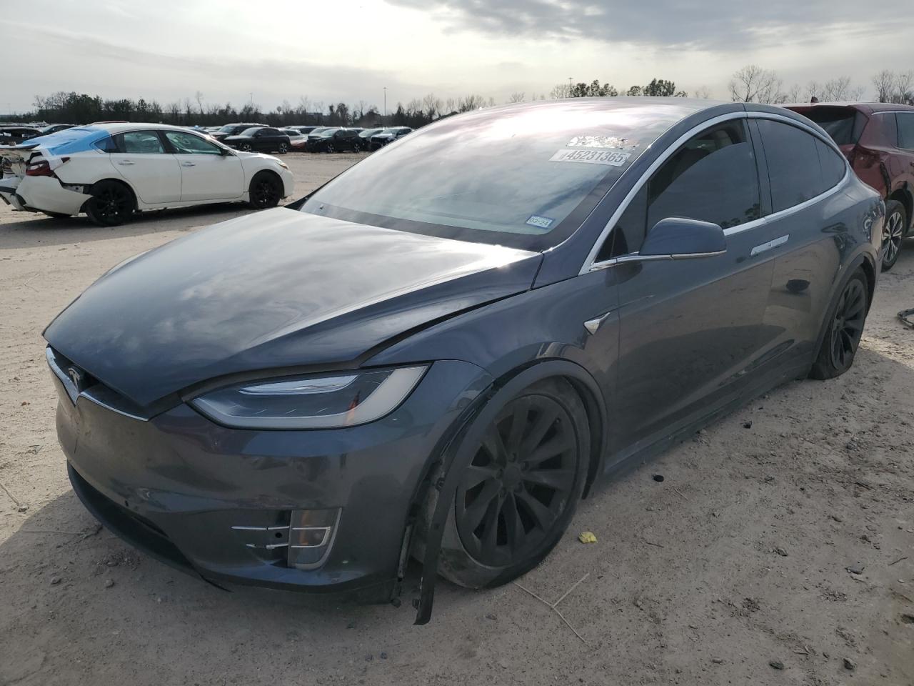 2017 Tesla Model X grey null electric 5YJXCDE23HF067812 photo #1