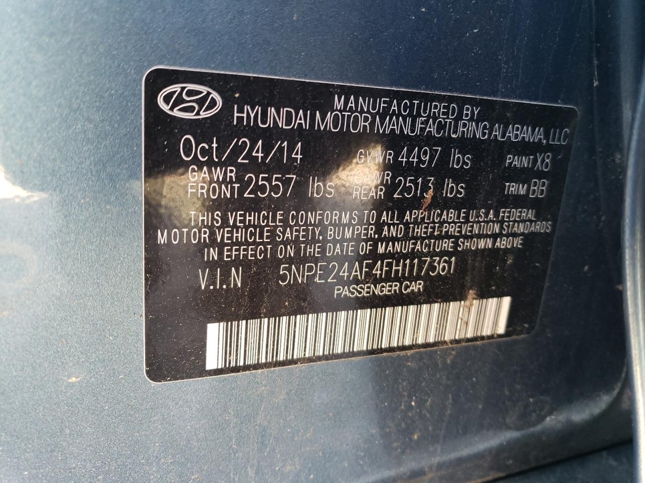 2015 Hyundai Sonata - Image 12