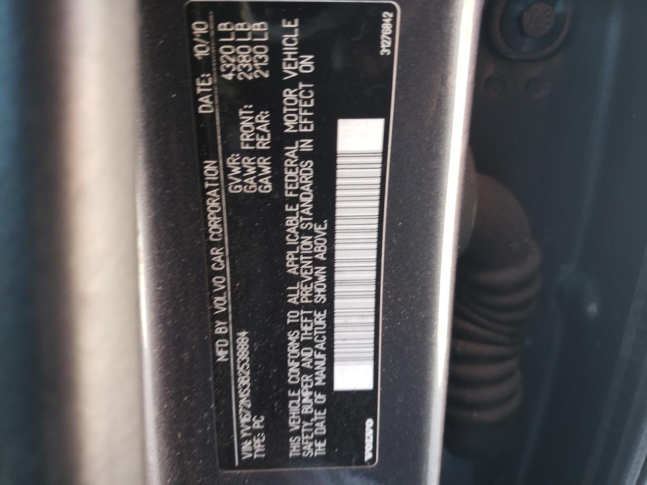 2011 Volvo S40 - Image 12