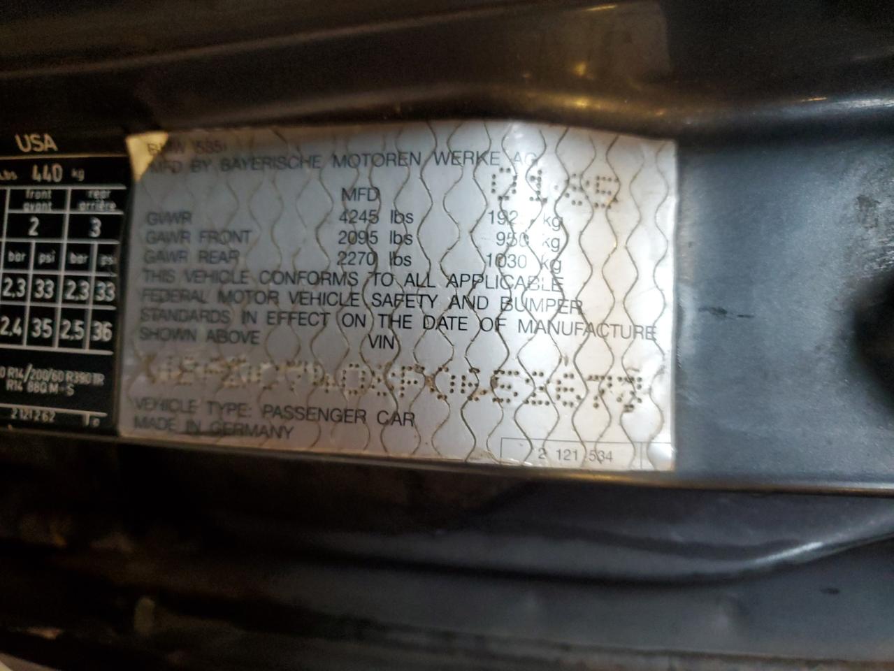 1985 BMW 5er - Image 12