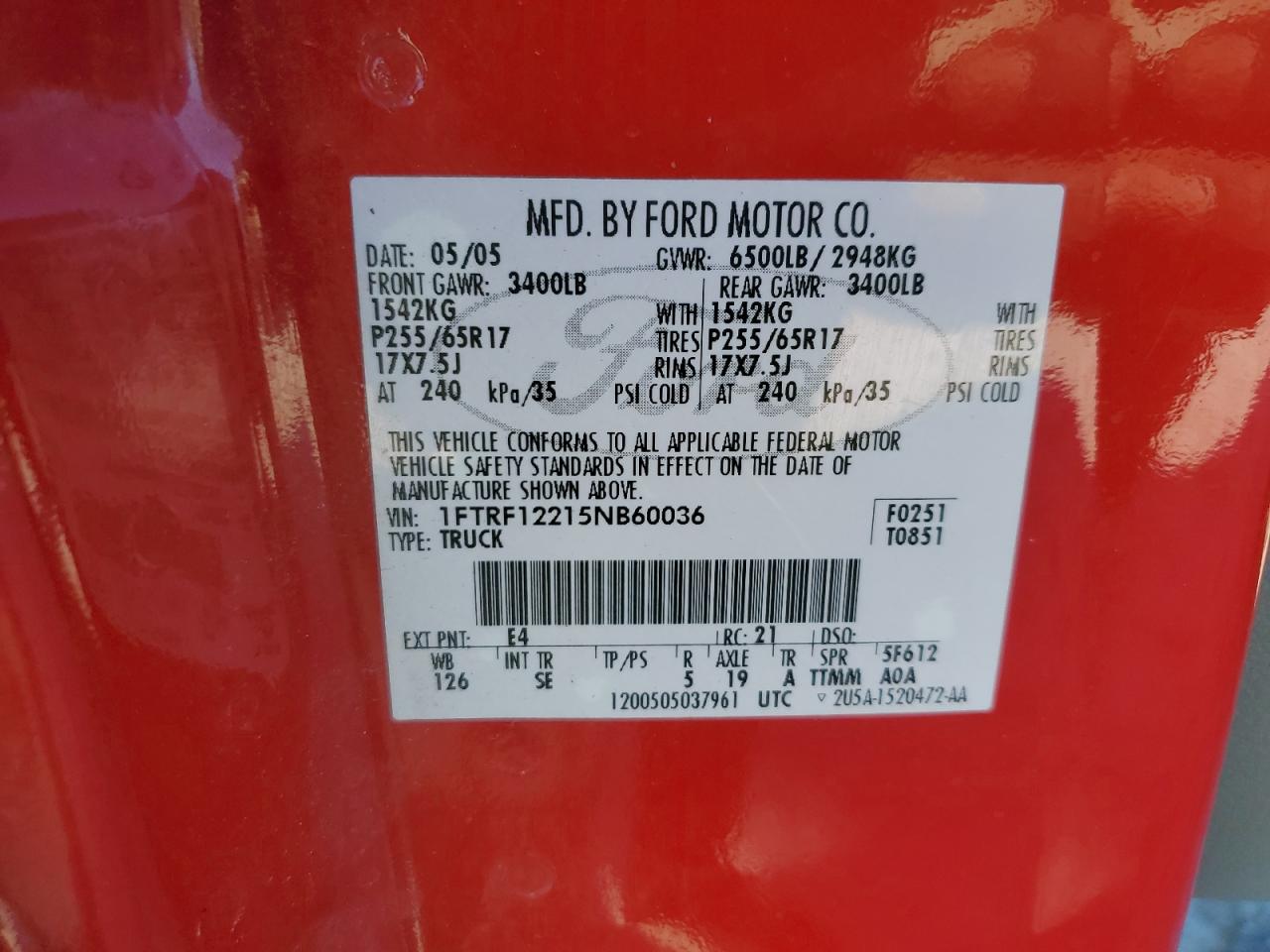 2005 Ford F-150 - Image 12