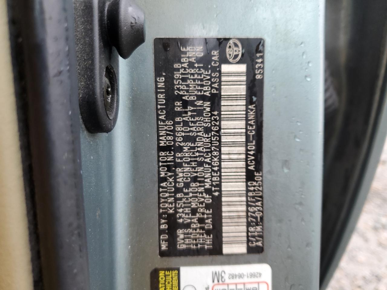 2007 Toyota Camry - Image 12