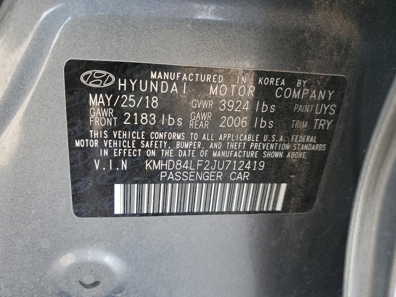 2018 Hyundai Elantra - Image 12