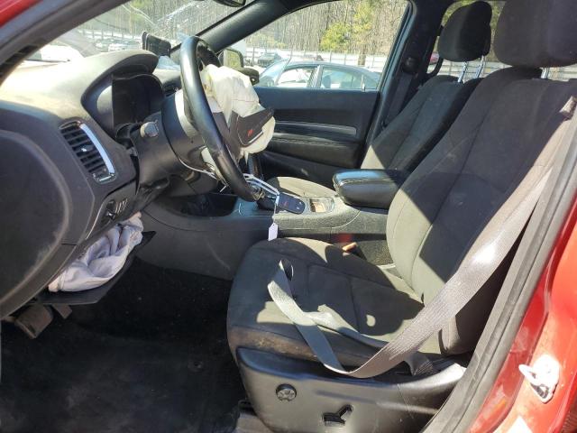  DODGE DURANGO 2019 Czerwony