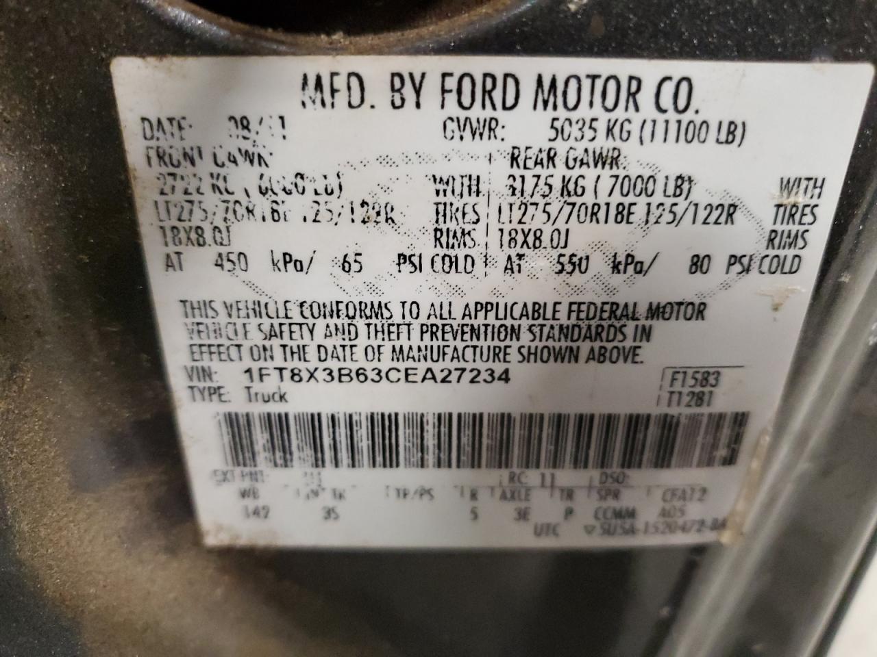 2012 Ford F350 - Image 12