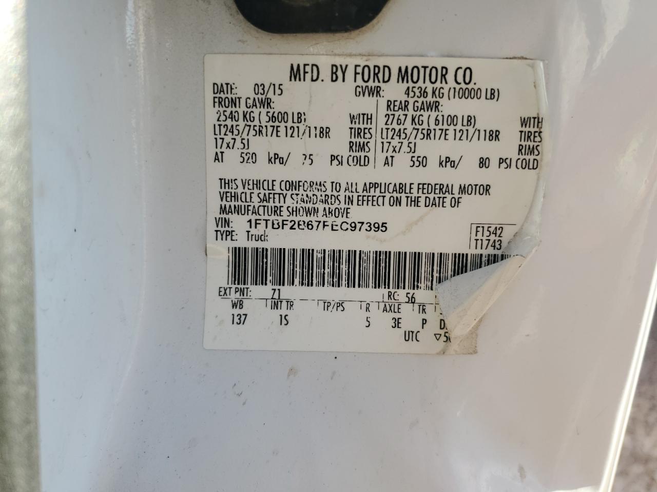 2015 Ford F250 - Image 10