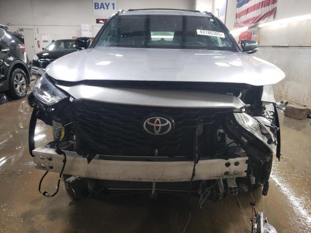  TOYOTA HIGHLANDER 2023 Серебристый