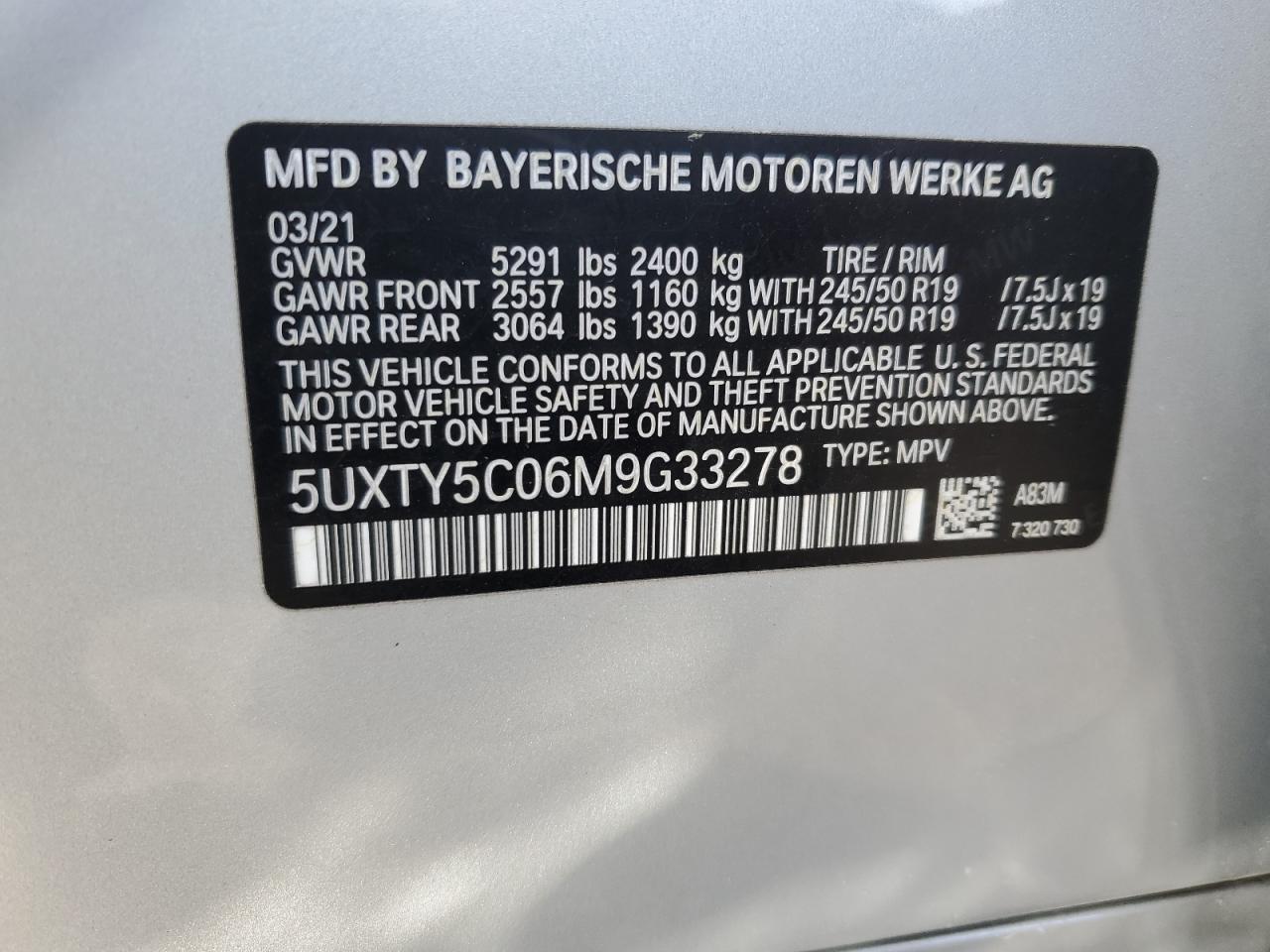 2021 BMW X3 - Image 13