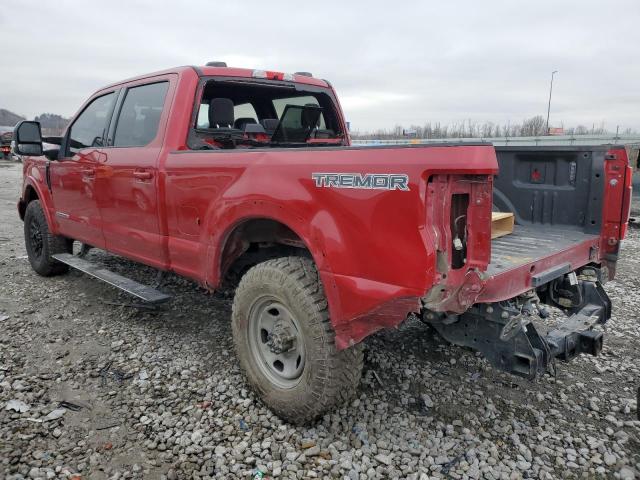  FORD F250 2022 Красный