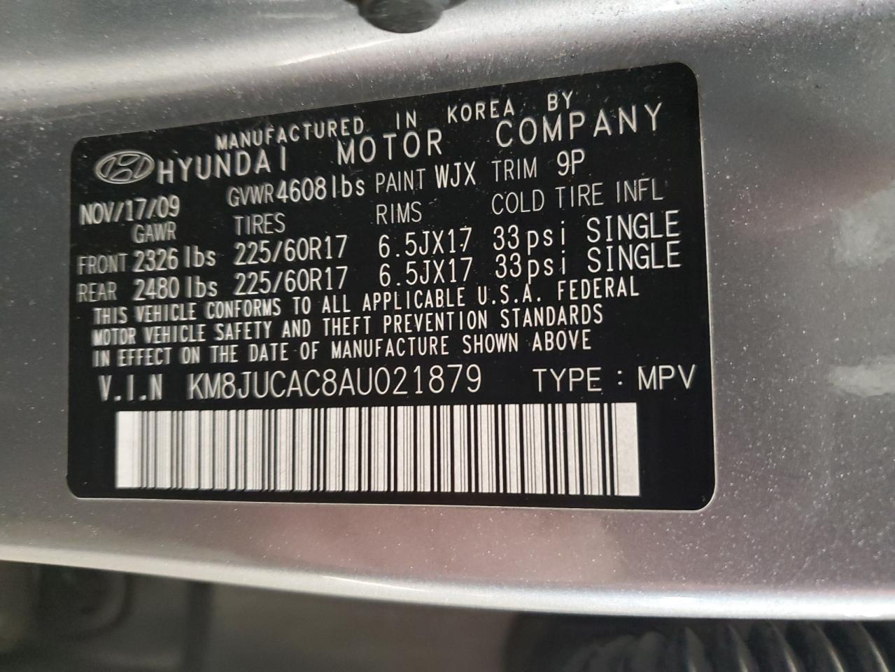 2010 Hyundai Tucson - Image 13