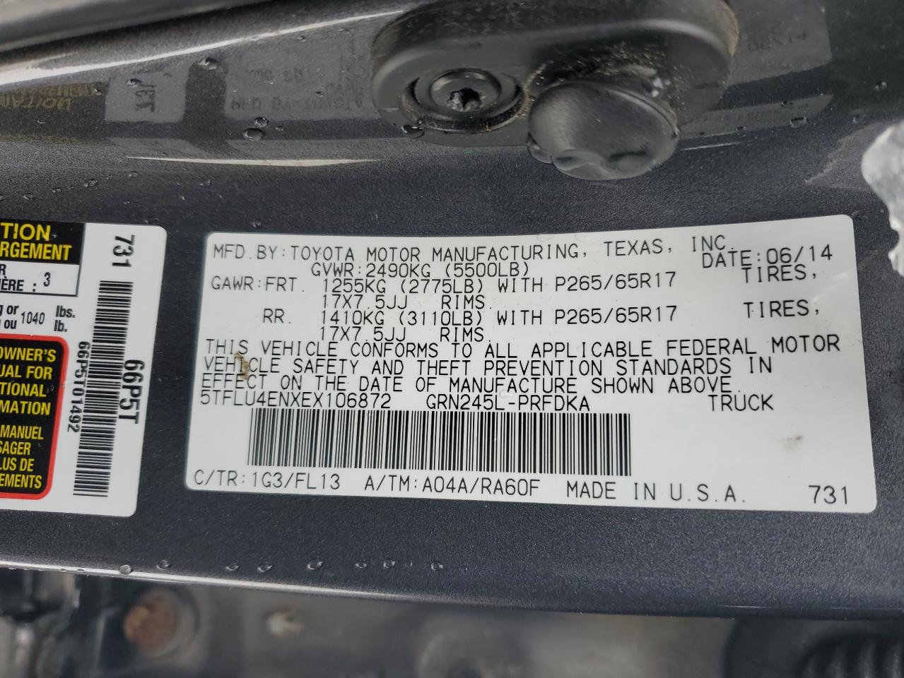 2014 Toyota Tacoma - Image 12