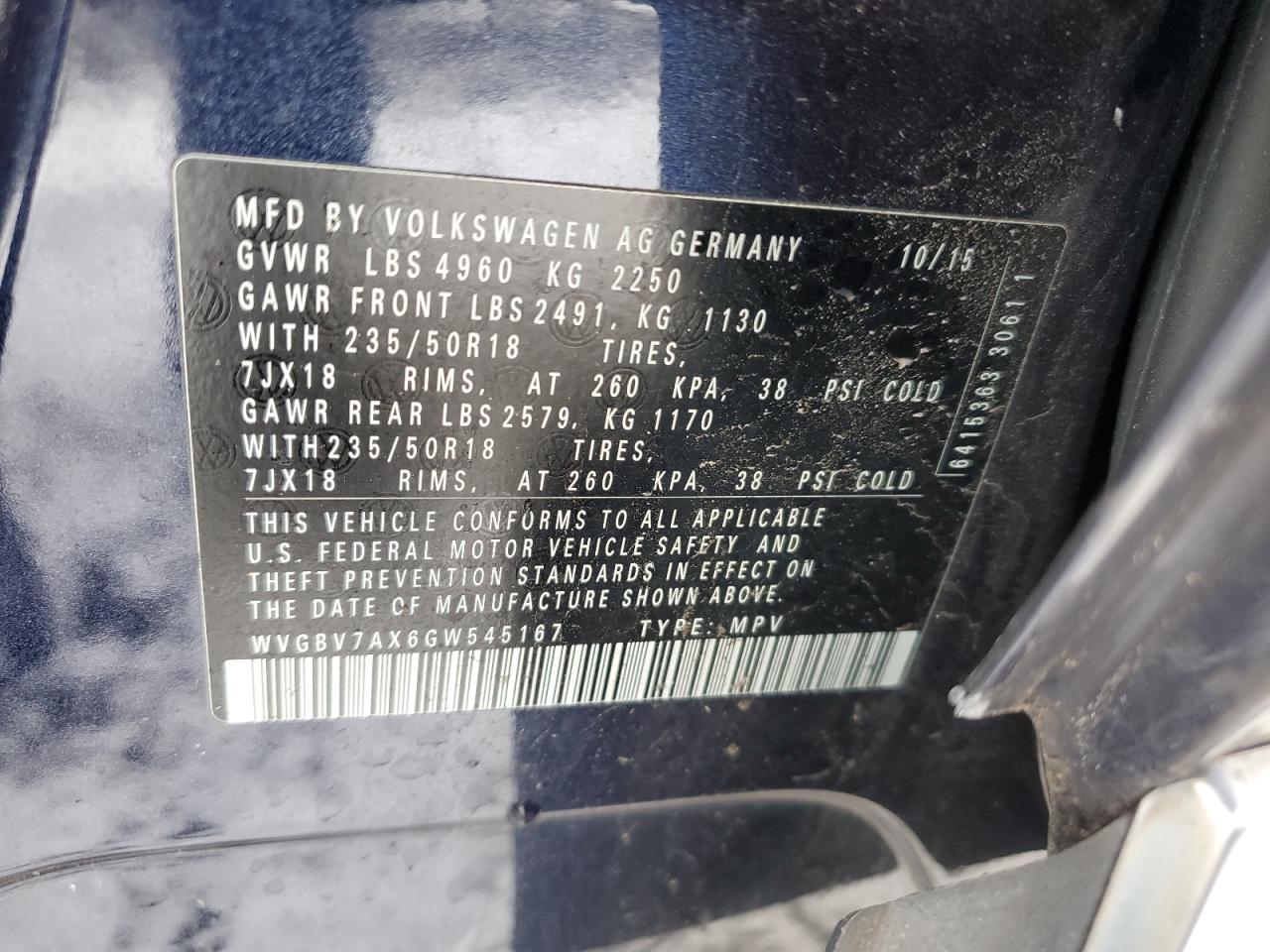 2016 Volkswagen Tiguan - Image 13