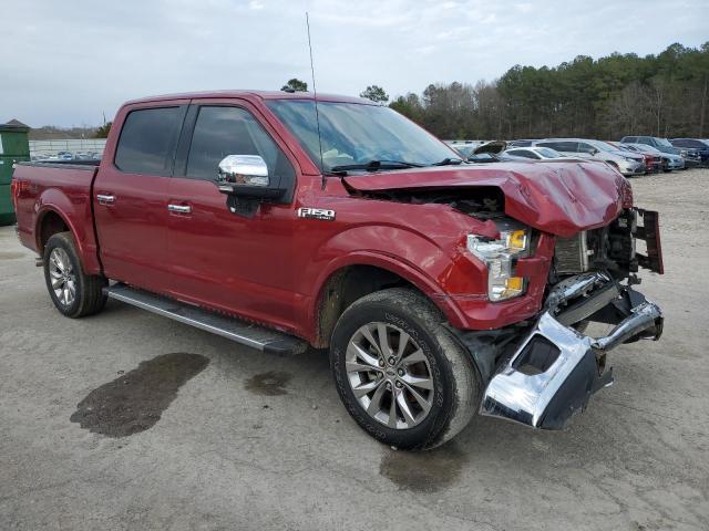  FORD F-150 2017 Червоний