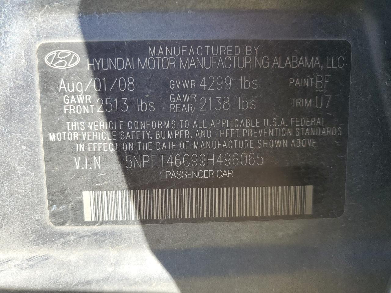 2009 Hyundai Sonata - Image 13