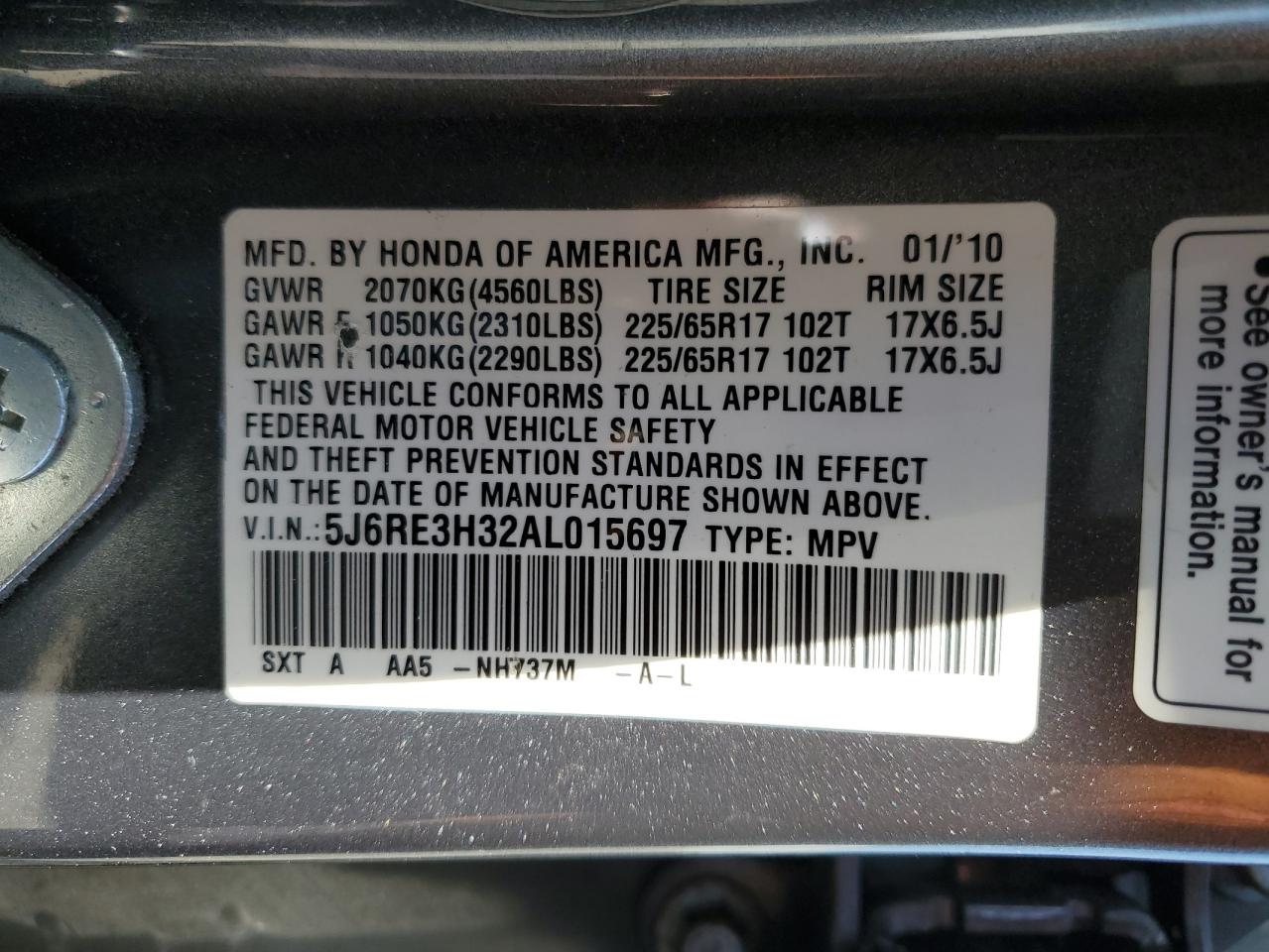 2010 Honda CR-V - Image 13