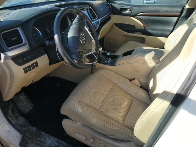 Parquets TOYOTA HIGHLANDER 2015 White