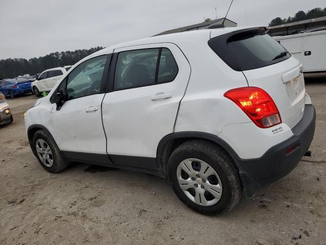  CHEVROLET TRAX 2016 White