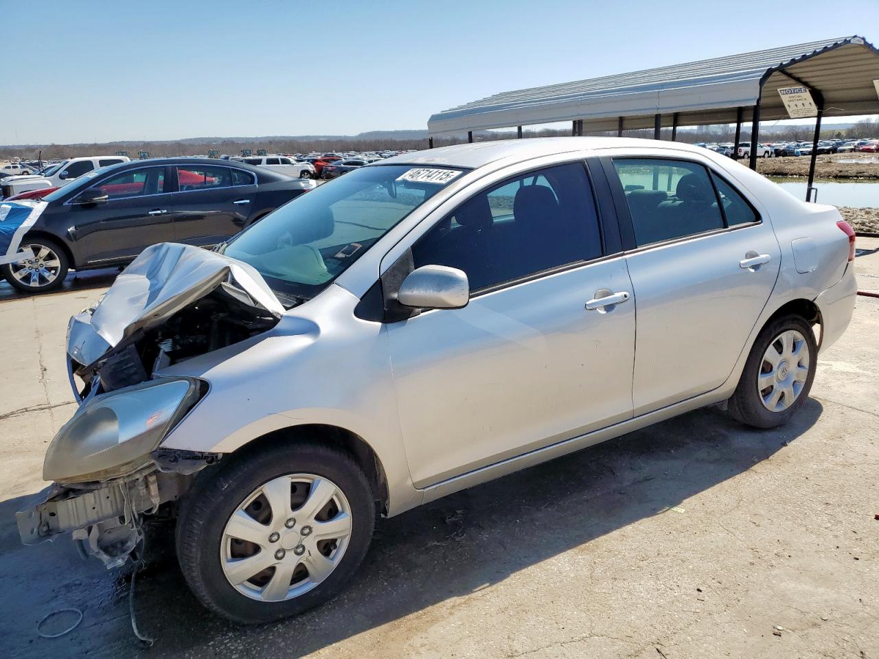 2012 Toyota Yaris de vânzare în Grand Prairie, TX - Front End