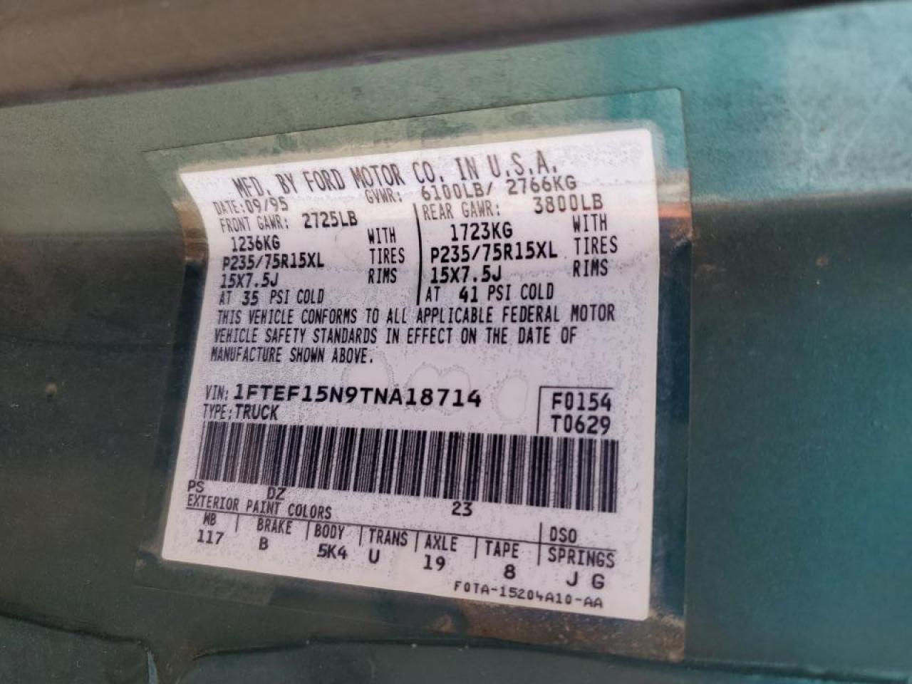 1996 Ford F-150 - Image 14